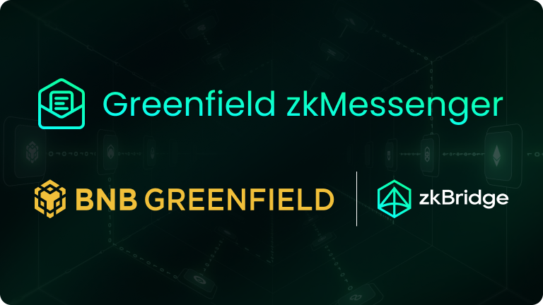 Releasing Greenfield zkMessenger with cross-chain data availability and interoperability powered by