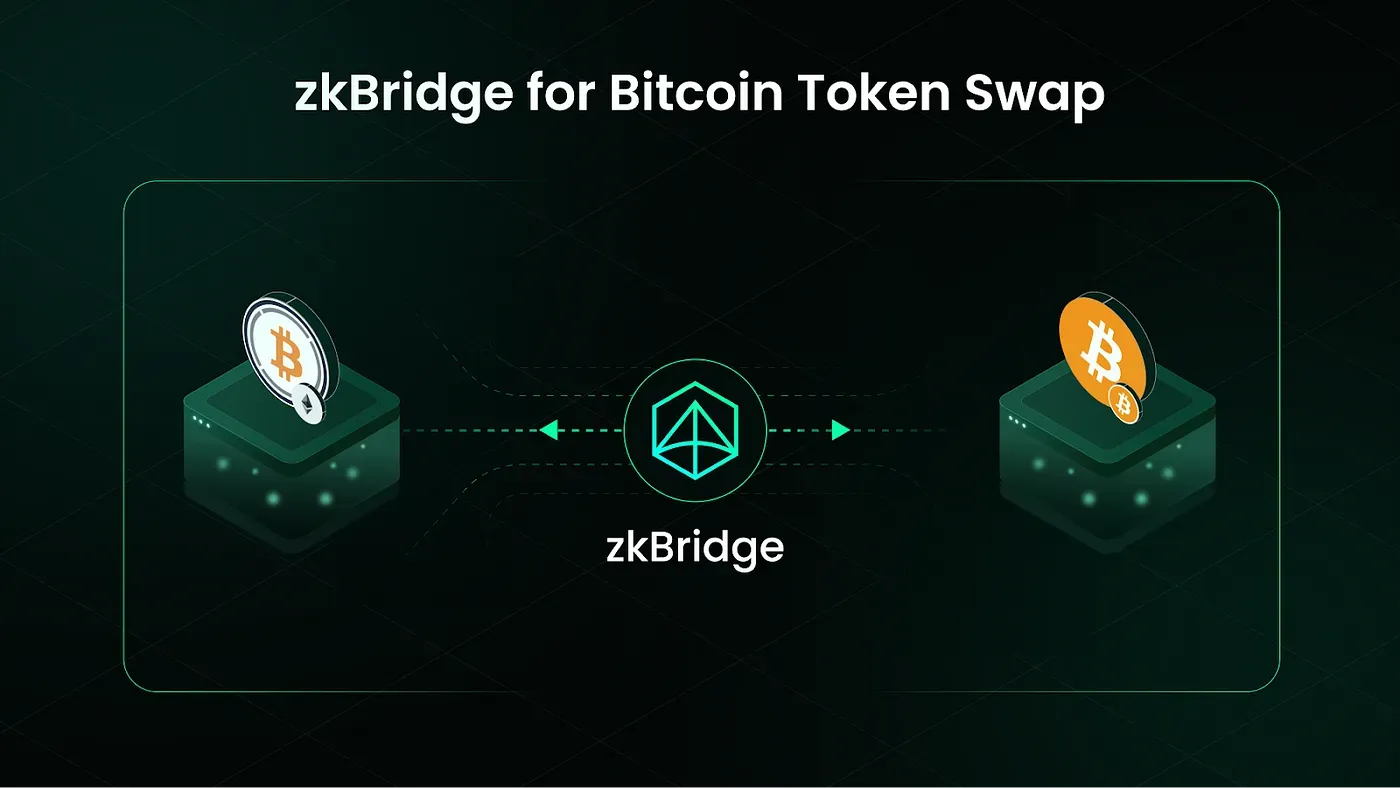 Fully Trustless Cross-chain Bitcoin Token Swap via zkBridge