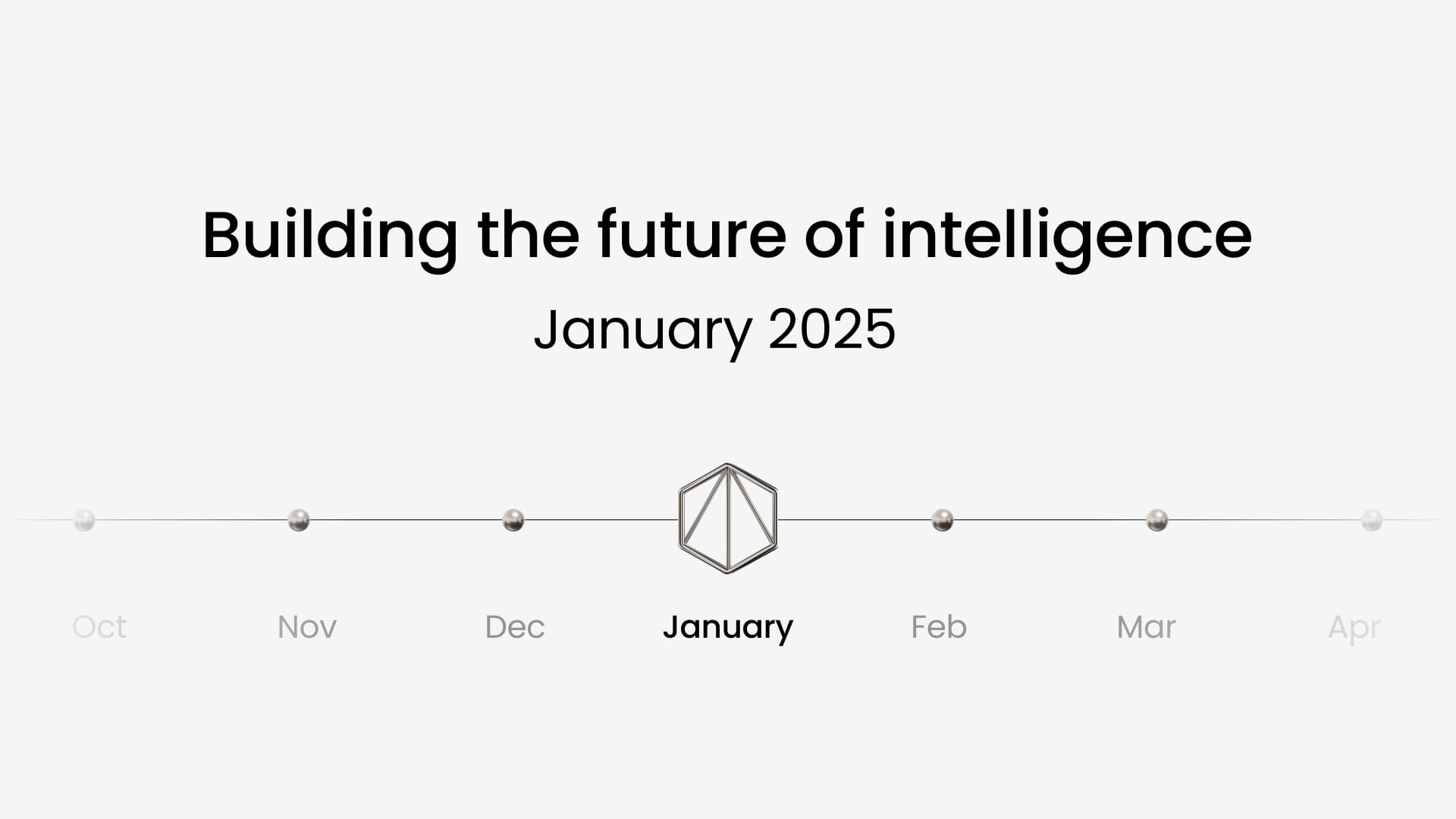 Building the future of intelligence: January 2025