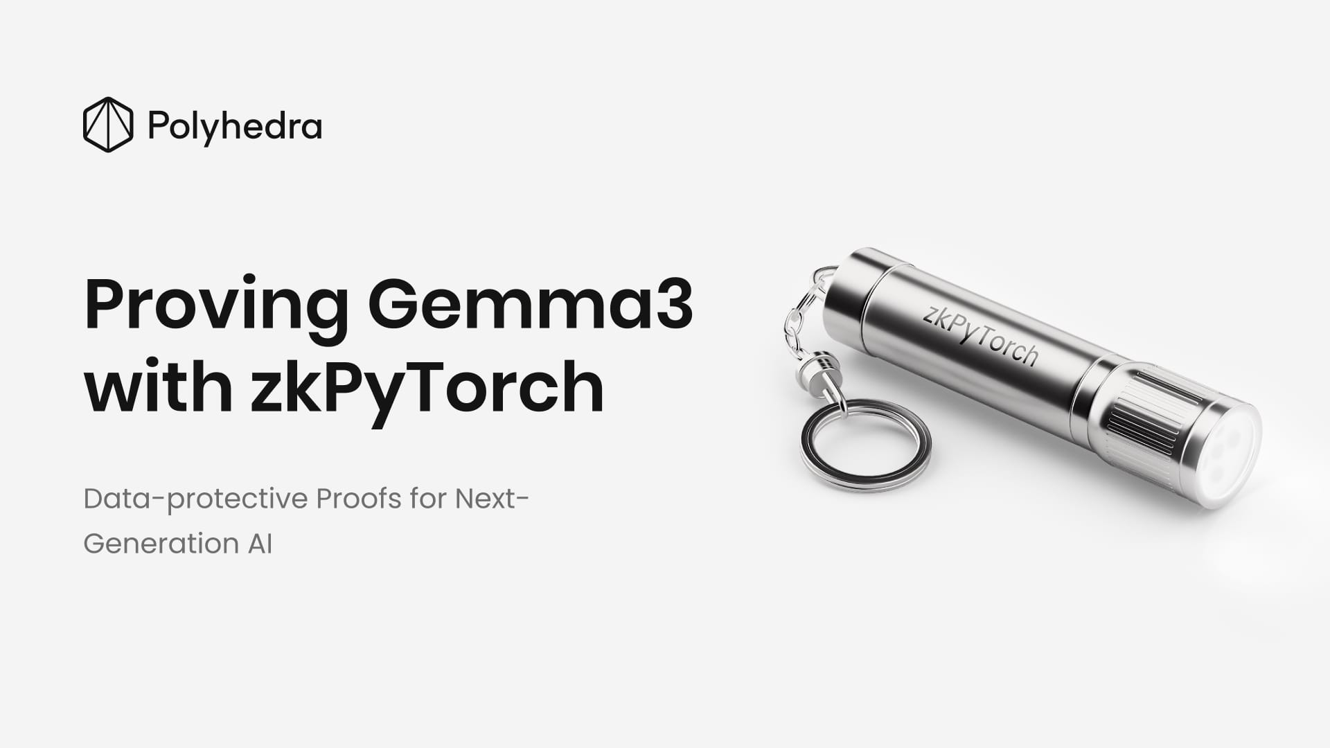 Data-protective Proofs for Next-Generation AI: Proving Gemma3 with zkPyTorch